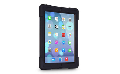 The Joy Factory aXtion Bold, Rugged Water-Resistant Case w/Built-in Screen Protector for iPad 4th/3rd/2nd Gen (Black/Black)