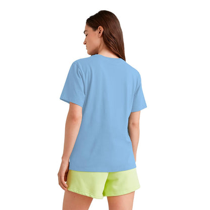 Bob Esponja Good Vibes Only Playera Casual para Mujer Fit Regular