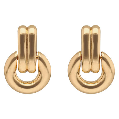 Nine West Aretes Dorado para Mujer