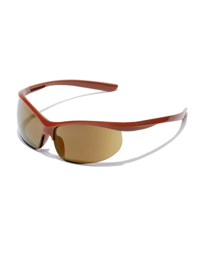 HAWKERS Lentes de Sol RADIANTE para hombre y mujer - Dark Red Beige