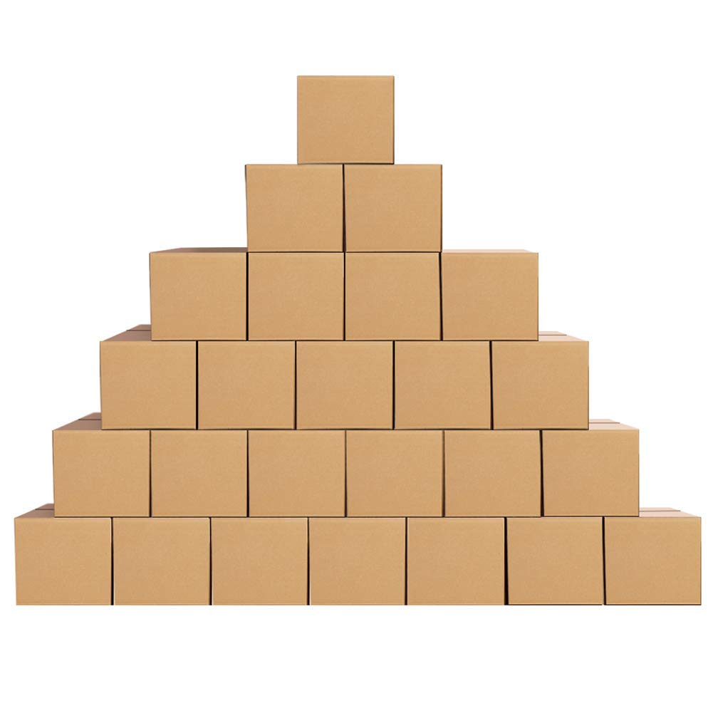 Pantryware Essentials - 10 cajas pequeñas de cartón corrugado de 6 x 6 x 6 pulgadas, paquete de 10