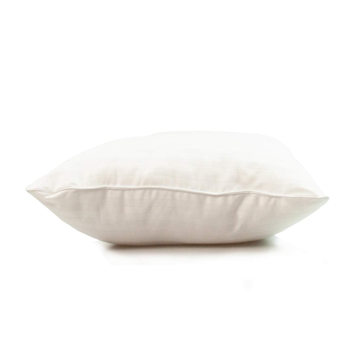 Spring Air Paquete de 2 Almohadas 100% Algodón Firme con Relleno 100% Poliéster, Medida Estándar, Color Blanco