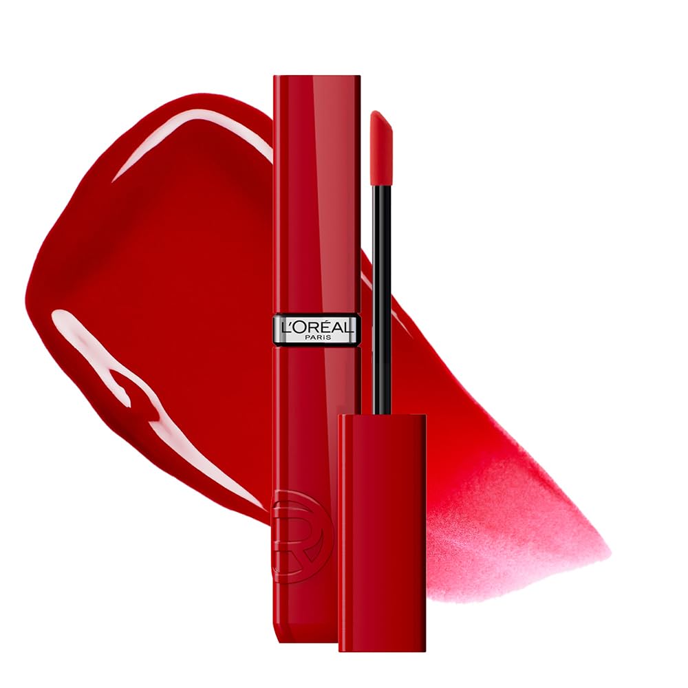 Loreal Paris Infallible Laque Resistance Labial Líquido Acabado Brillante - Rouge Paris 420