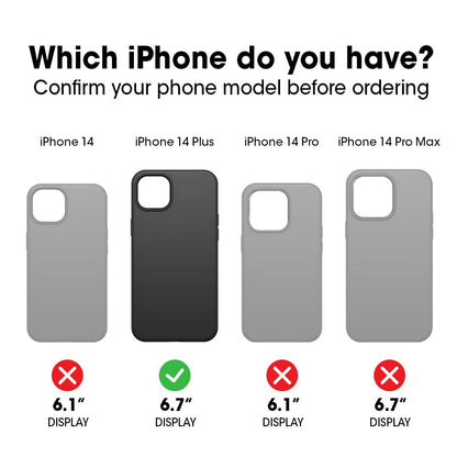OtterBox COMMUTER SERIES para iPhone 14 Plus - DONT BE BLUE (Azul)