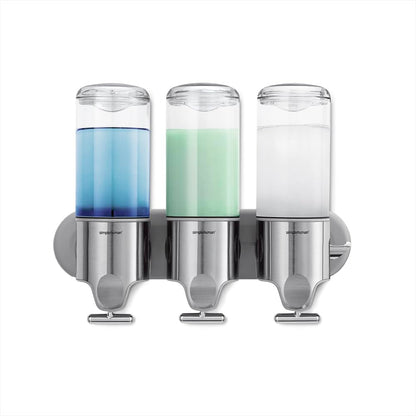 simplehuman, dispensadores de pared triples