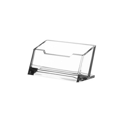 Kantek AD30 Soporte acrílico para Tarjetas de Presentación, con capacidad para 80 tarjetas, transparente, 10 cm x 4.5 cm x 5 cm (4"" x 1.8"" x 2"") - Tarjetero