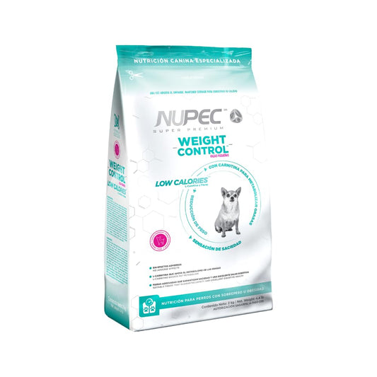 Nupec Alimento Seco para Perro Raza Pequeña Weight Control, 2 kg, 1 Pack