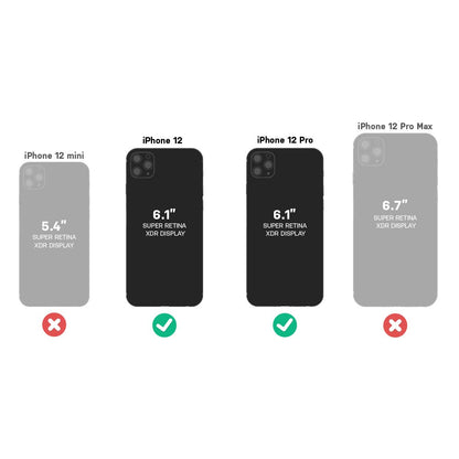 LifeProof - Funda para iPhone 12 y iPhone 12 Pro - Clear Lake (Transparente/corsari)