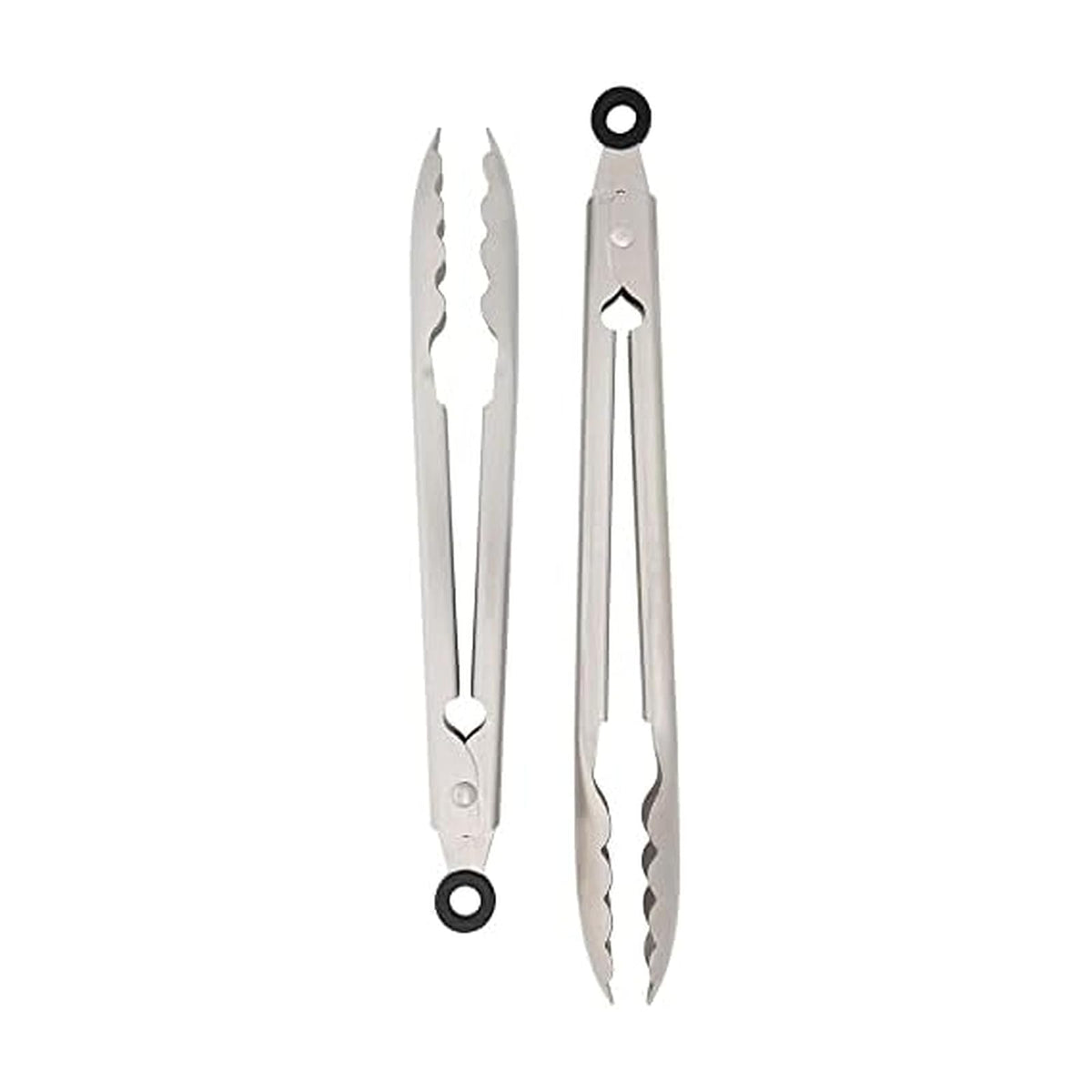 KitchenAid - Juego de 2 pinzas de cocina universales de acero inoxidable