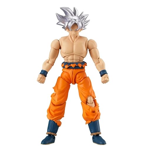 Dragon Ball Super Goku Ultra Instinct Silver Dragon Ball Evolve Figura de 5", Goku Ultra Instinct Plata