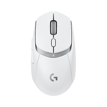 Logitech G309 Mouse inalámbrico Lightspeed para Juegos, Ligero, interruptores híbridos LIGHTFORCE, Sensor Hero 25K, 300+ Horas con una batería AA, 6 Botones programables, PC y Mac - Blanco