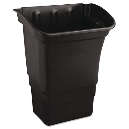 Rubbermaid Commercial Cesta Utilitaria de Plástico 4 gal, Negro - Negro - - Contenedor de basura
