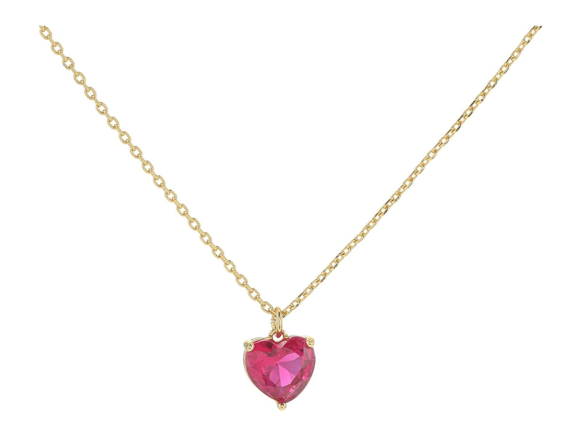 Kate Spade New York - Collar con colgante de My Love - Una talla - Rubí