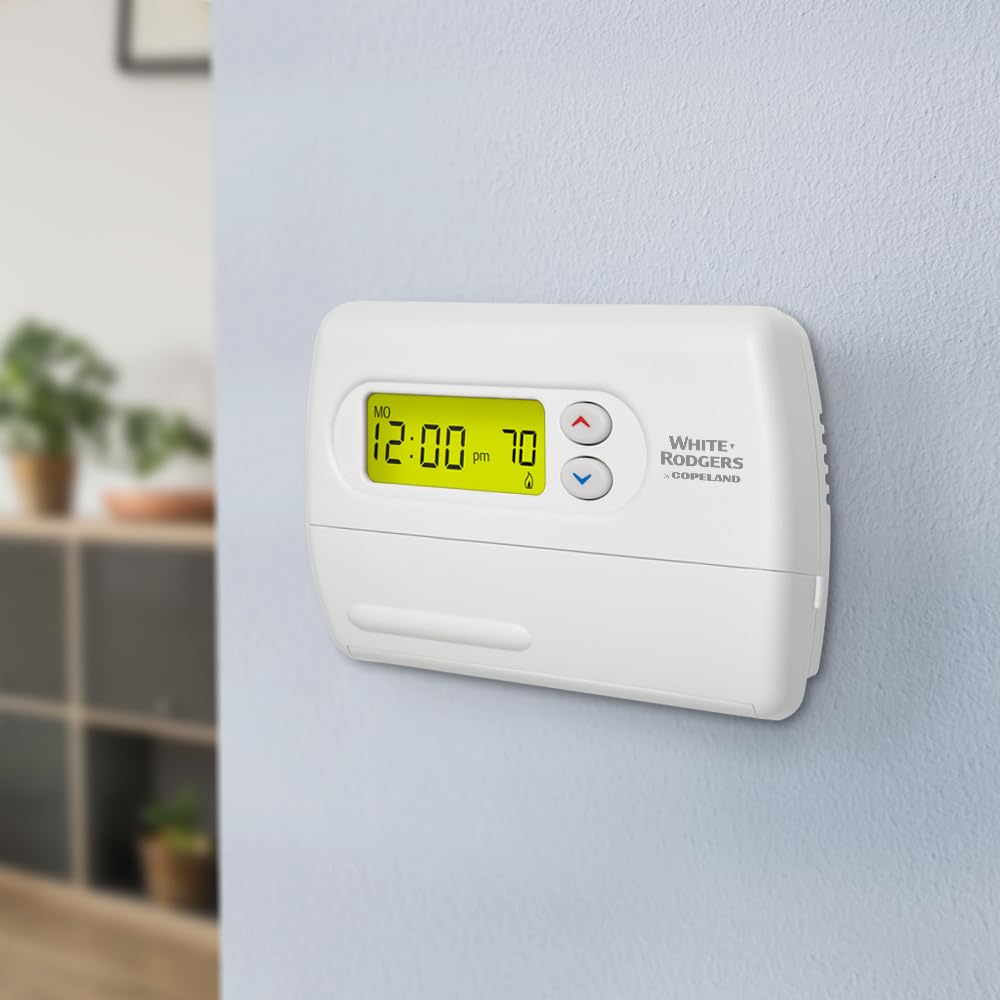 Emerson 1F87-361 Termostato programable de 7 días para sistemas de una etapa