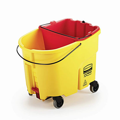 Rubbermaid Commercial Dirty Water Bucket for WaveBrake Mop Buckets, 18-Quart, Red, FG9C7400RED