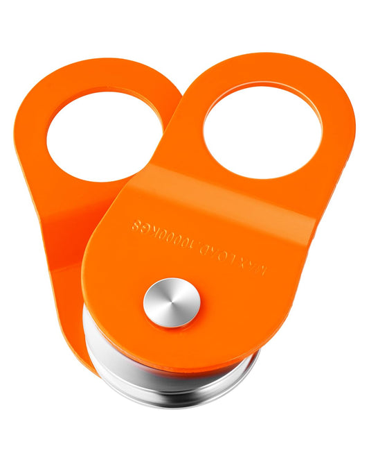 VEVOR - Bloque de Enganche de cabrestante de 10 T, Bloque de Capacidad de 22 Libras y Sistema de polea de Aparejo, Funciona con Cuerda de 0.4 a 0.55 Pulgadas, Accesorios de Gancho de cabrestante,