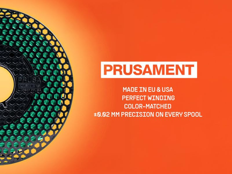 Prusament PLA Jet Black 1 kg 1.75 mm 1 kg 1E+3 gramo