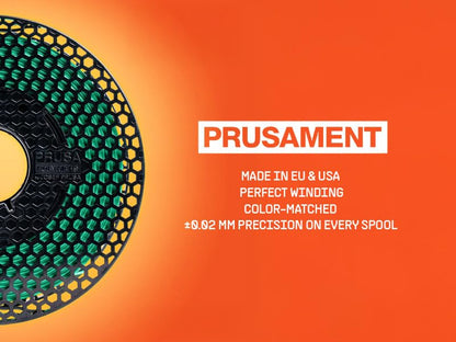Prusament Galaxy Silver, filamento PLA de 1,75 mm, 1 kg (2,2 libras), tolerancia de diámetro +/- 0,02 mm