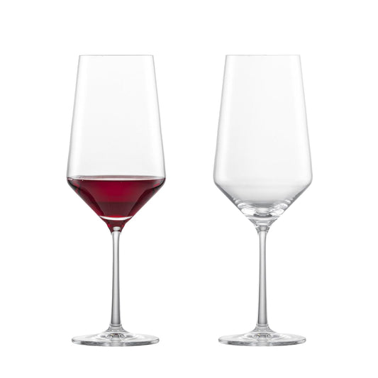 Schott Zwiesel Tritan Crystal Glass Stemware Pure Collection Bordeaux Red Wine Glass, 23-Ounce, Set of 2