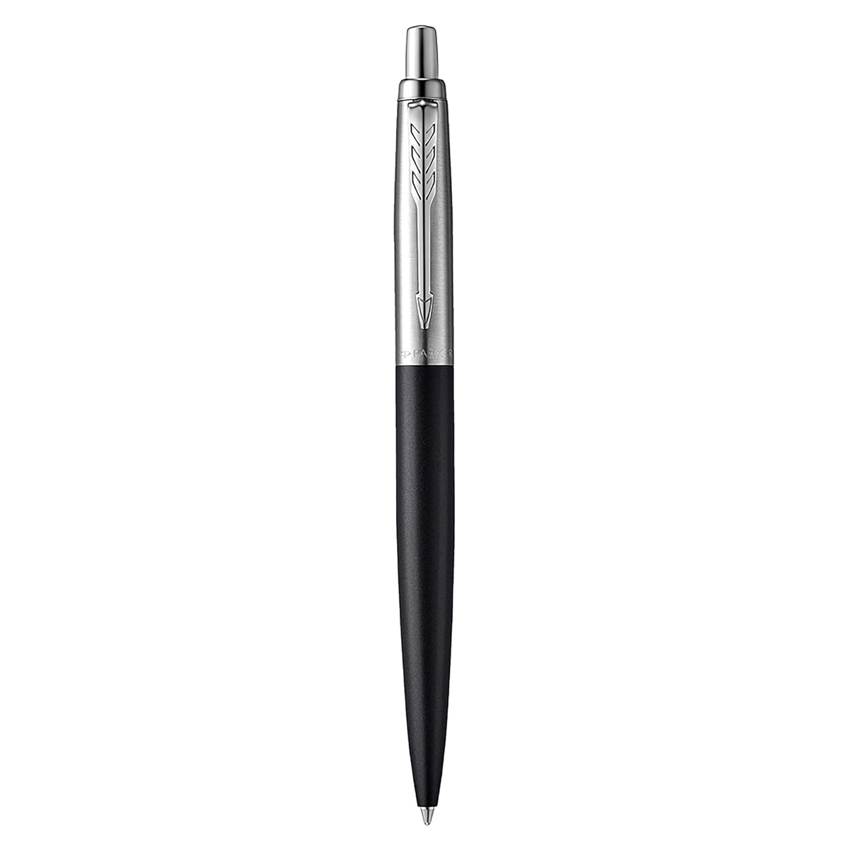 PARKER Jotter XL Ballpoint Pen, Chrome Trim, Medium Point, Blue Ink, Gift Box, Richmond Matte Black