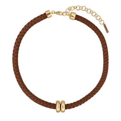 Nine West Collar Dorado Sencillo para Mujer