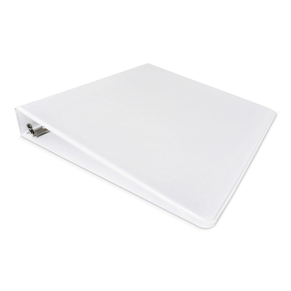 Wilson Jones Carpetas Básicas de Vinil Blanca de 3 Argollas Tamaño Carta, Arillo "O" de 1 pulgada para 225 hojas. 12 piezas. P1070