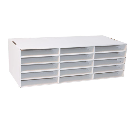 'Pacon aula Keepers – Construcción ranuras de almacenamiento de papel para 22,9 x 30,5 cm Papel, 15 (001310)