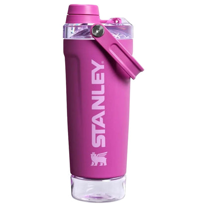 Stanley Vitalize Shaker Botella Mezcladora de Proteína 591 ml - Dark Blossom