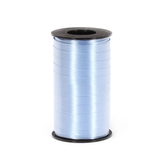 Berwick Bobina de 3/8 pulgadas de ancho por 250 yardas, cinta rizada de esplendorette, color azul claro