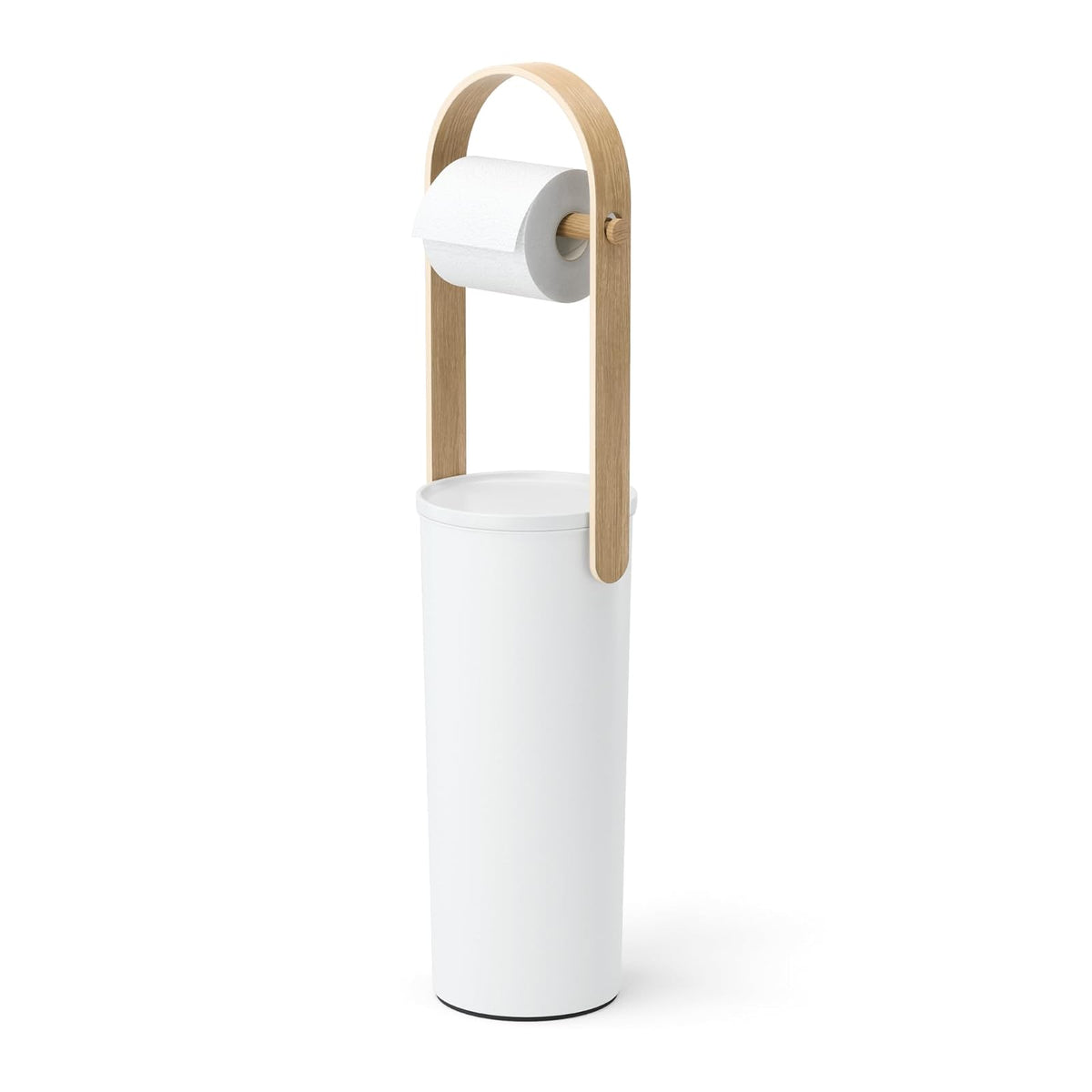 Umbra Bellwood Soporte de Papel higiénico con Compartimento de Almacenamiento para 3 Rollos