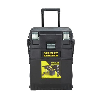 STANLEY Caja de Herramientas con Ruedas y Repisas Fatmax 4 en 1, 020800R