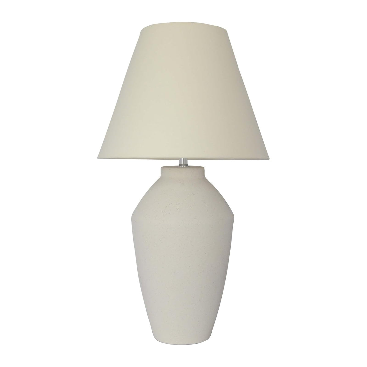 Luzerna CM-0205 Lámpara De Mesa Fagu Chica, Color Escarcha Mate, 1 Unidad