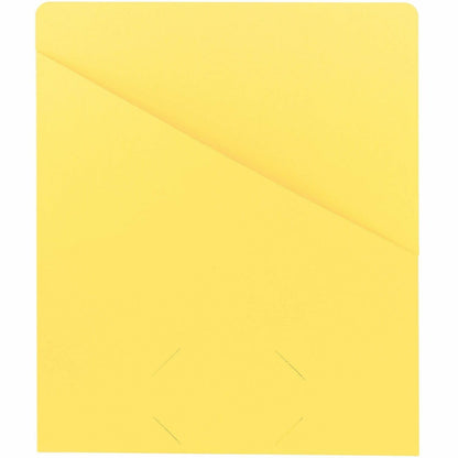 Smead Slash - Fólder, carta, 11 puntos, 25 unidades, amarillo.