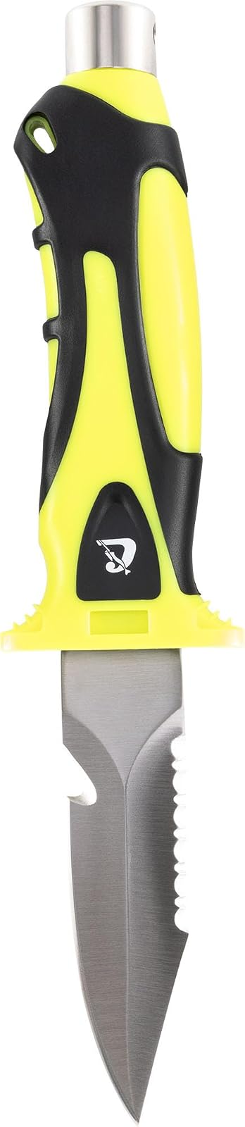 Cressi Argus Knife - Cuchillo de Buceo para entusiastas del Buceo, Perfecto para Aventuras subacuáticas, Adultos