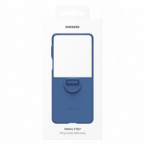 Samsung Galaxy Flip7 Silicone Case with Ring