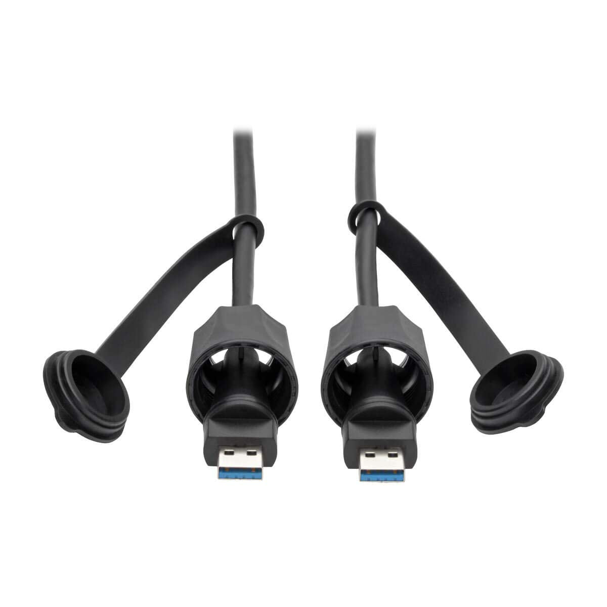 Tripp Lite U325-003-IND Cable USB-A Macho a USB-A Macho, SuperSpeed, 3.0 / 3.1, Industrial, IP67, Blindado, 0.91 m [3 pies]