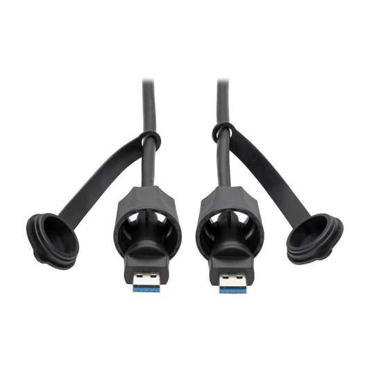 Tripp Lite U325-003-IND Cable USB-A Macho a USB-A Macho, SuperSpeed, 3.0 / 3.1, Industrial, IP67, Blindado, 0.91 m [3 pies]