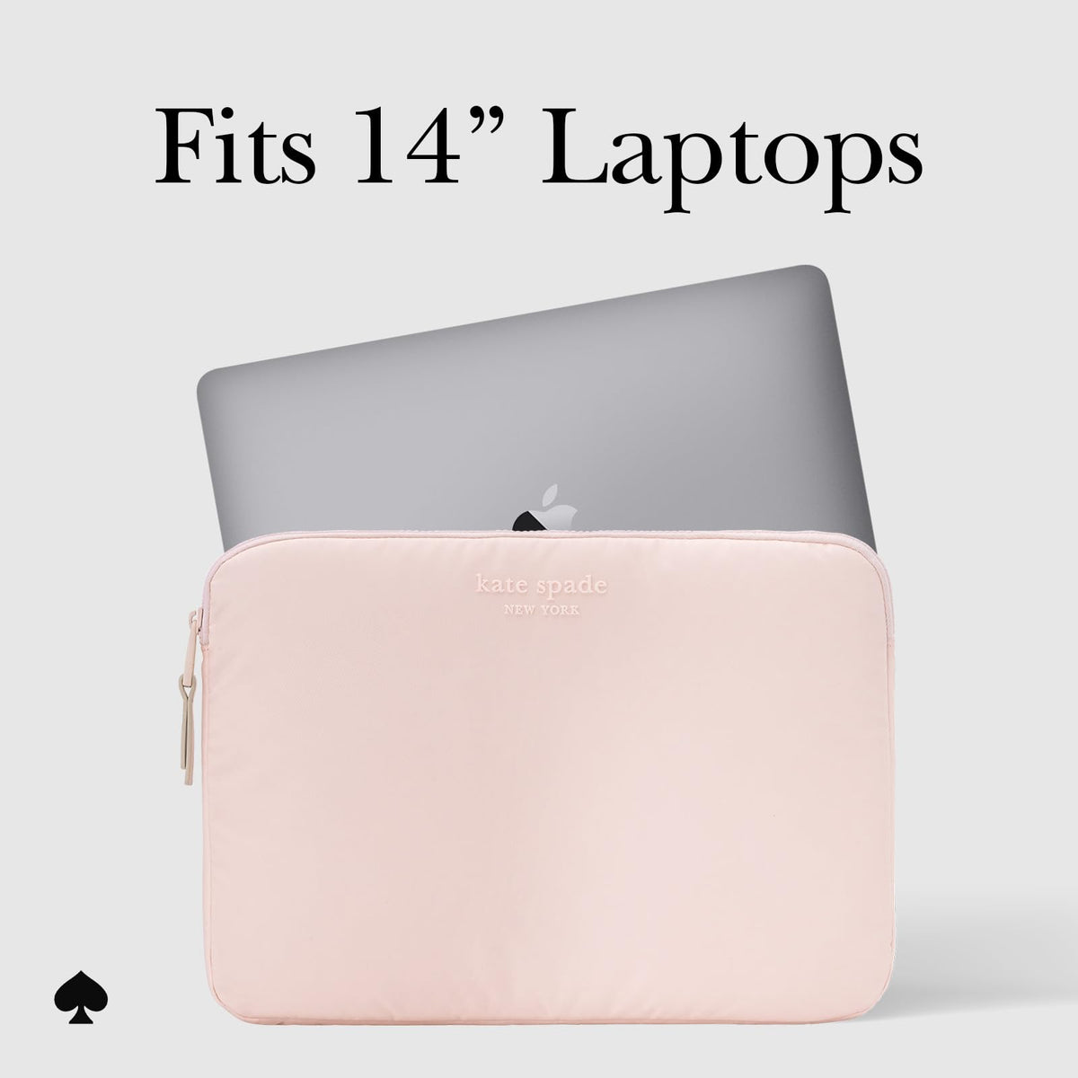 Kate Spade New York - Funda Acolchada para portátil de 14 Pulgadas, Color | Kate Spade New York - Funda acolchada para portátil de 14 pulgadas, color rosa gis