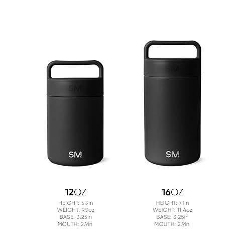 Simple Modern Tarro Térmico para Alimentos Calientes | Acero Inoxidable Recipiente para Almuerzo de Alimentos Calientes | Provision Colección | 350ml | Blush