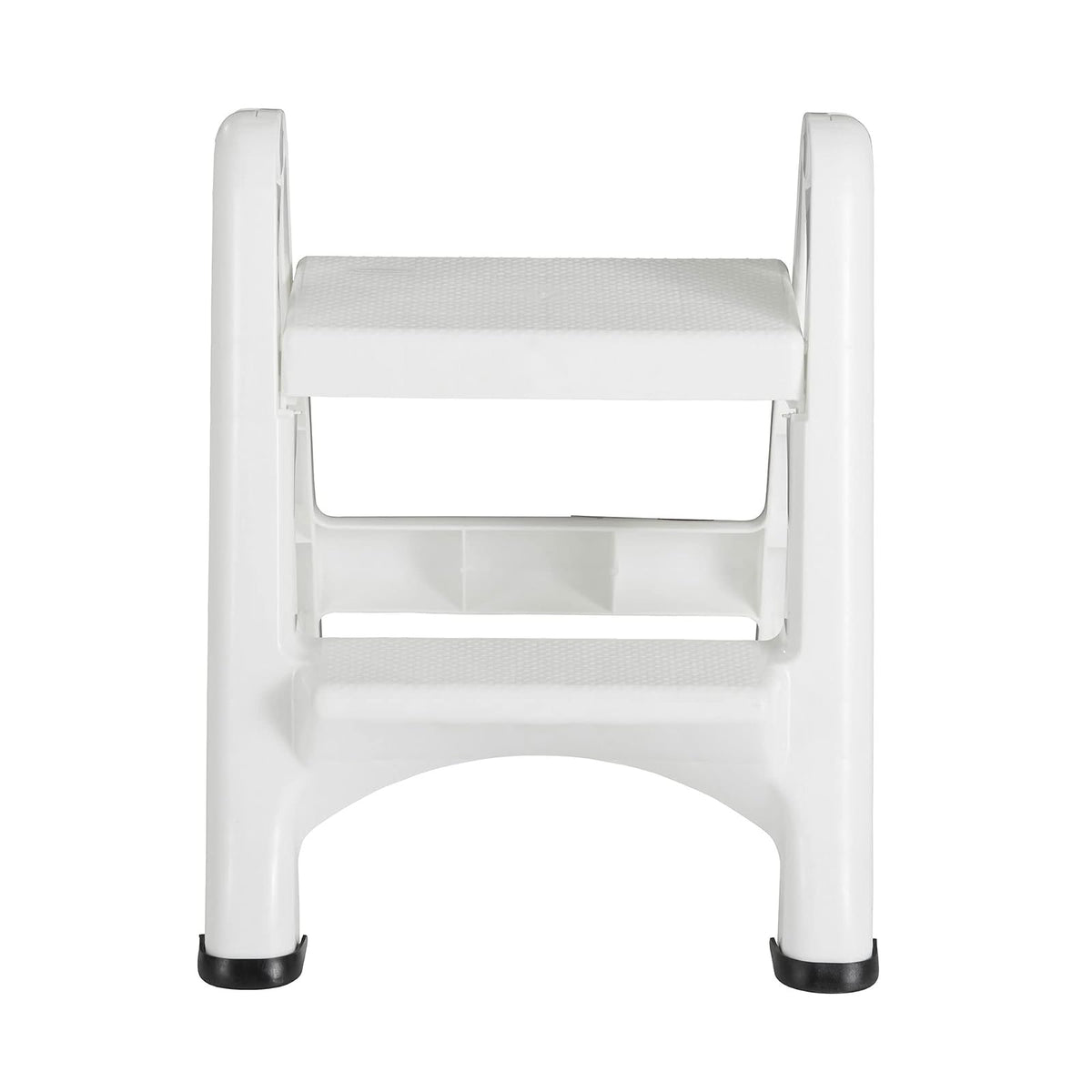 Rubbermaid EZ Step Taburete Plegable, 2 Pasos, Blanco