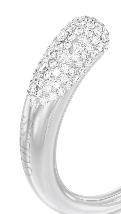 GUESS Anillo para Mujer MOON DROPS color Plata