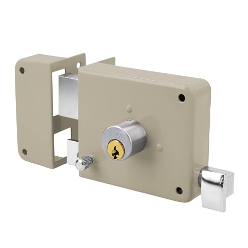 Hermex CS-75I, Cerradura de sobreponer, clásica, instala-fácil, izquierda