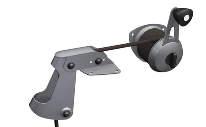 attwood 13710-4 Sistema de elevación de Anclaje, Ancla de elevación y caídas, Acero de Calibre Pesado, Ruedas de Nailon autolubricantes