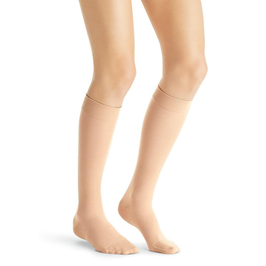 Jobst Women's UltraSheer Light Support Knee Highs,Silky Beige, Women's 7-9