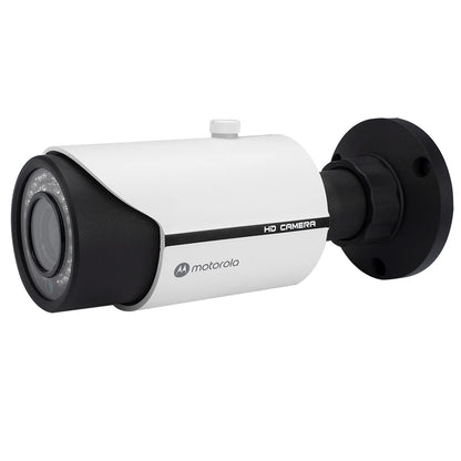 Cámara Motorola Analógica Bala 2MP Lente Varifocal Manual 2.8~12mm, IR40m, IP66 (TVI, CVI, AHD, CVBS)