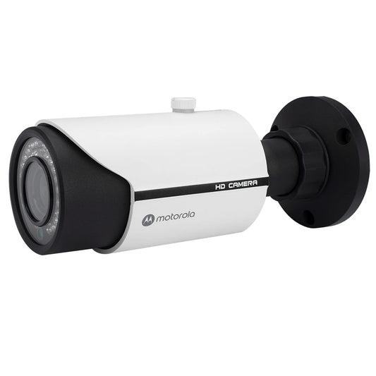 Cámara Motorola Analógica Bala 2MP Lente Varifocal Manual 2.8~12mm, IR40m, IP66 (TVI, CVI, AHD, CVBS)