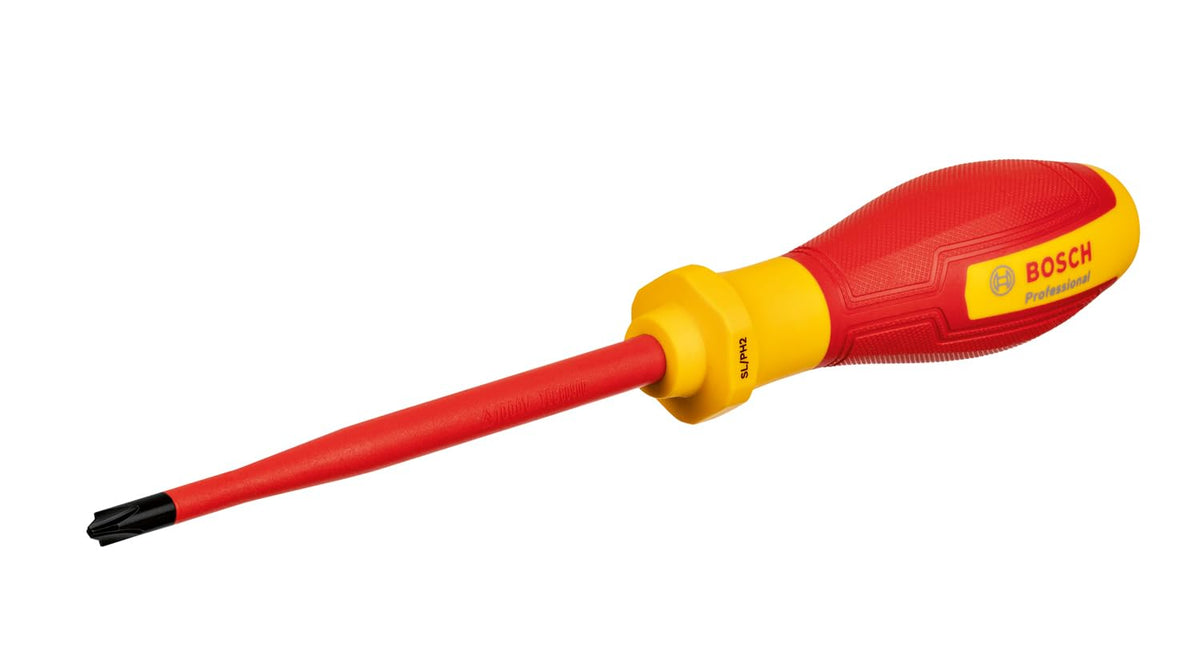 Bosch Professional Desarmador VDE Aislado hasta 1,000 V - SL - PH 2 x 125mm - SL - PH