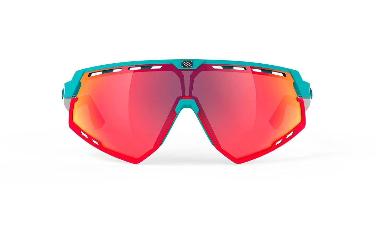 Rudy Project Lentes Defender RP Optics Deportivos Armazón Esmerald White Matte Mica Red