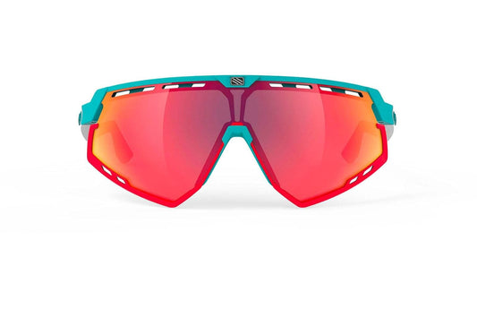 Rudy Project Lentes Defender RP Optics Deportivos Armazón Esmerald White Matte Mica Red