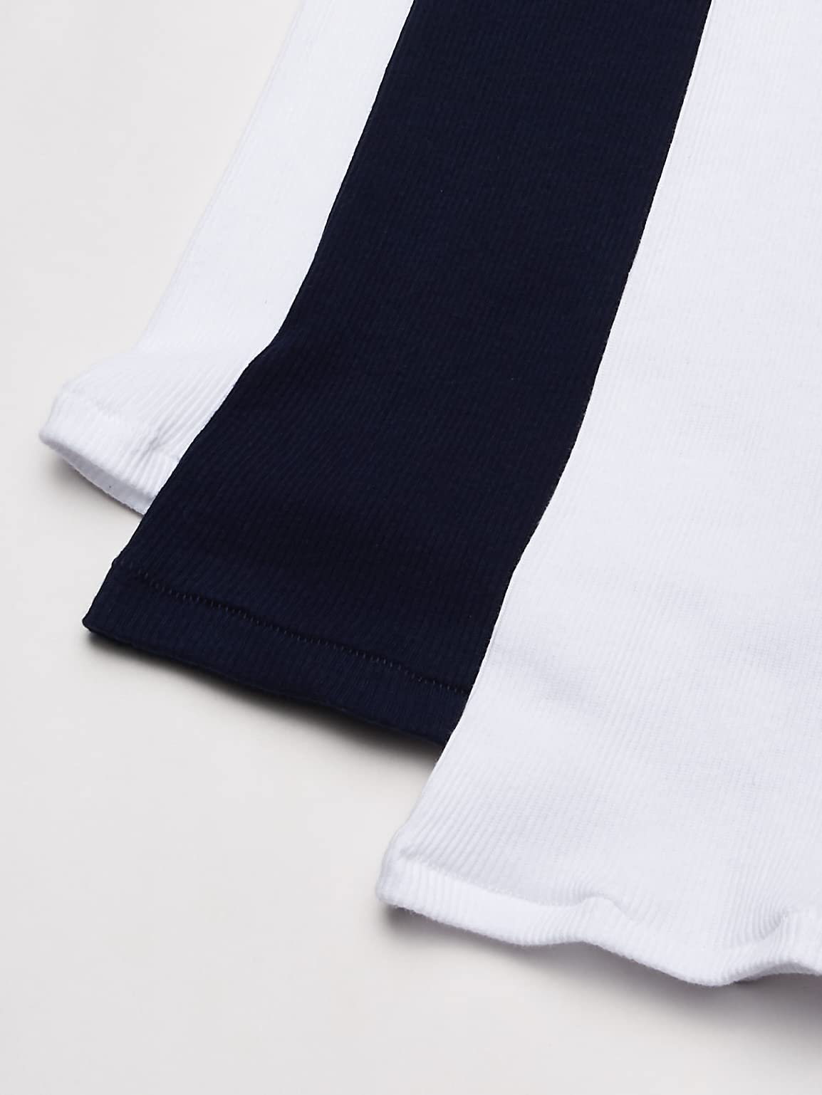 Hanes Premium Camiseta de Tirantes Hombre 3-Pack Blanco/Negro